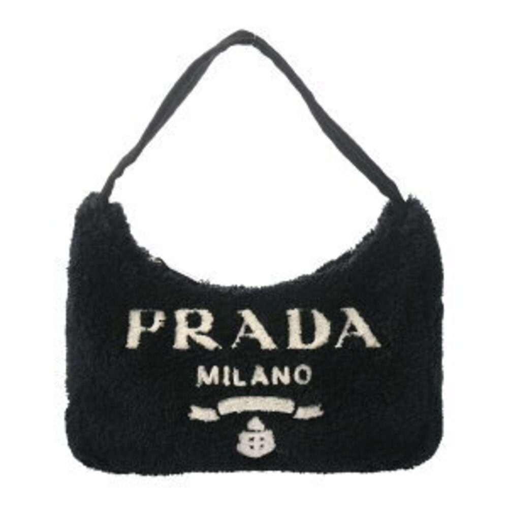 Prada Edition Bag Black White Terry Handbag